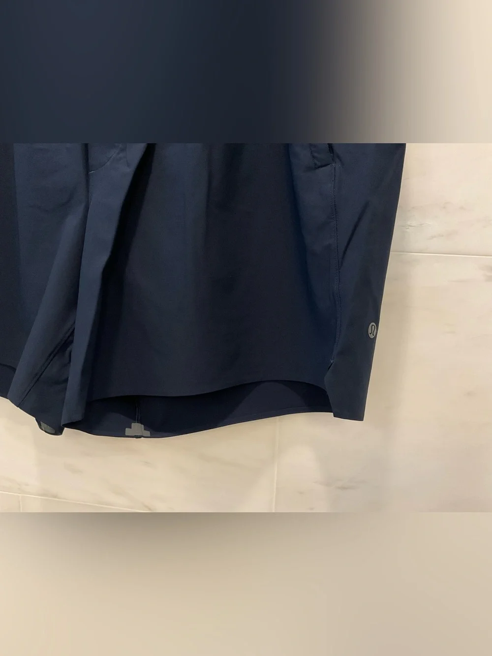 Lululemon Weightlifting Shorts - 7” - Linerless - NAVY BLUE size XXL T50